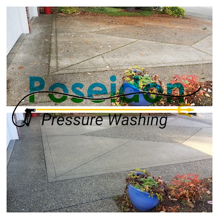 Restoring concrete safety pressure washing for olympia walkways and driveways